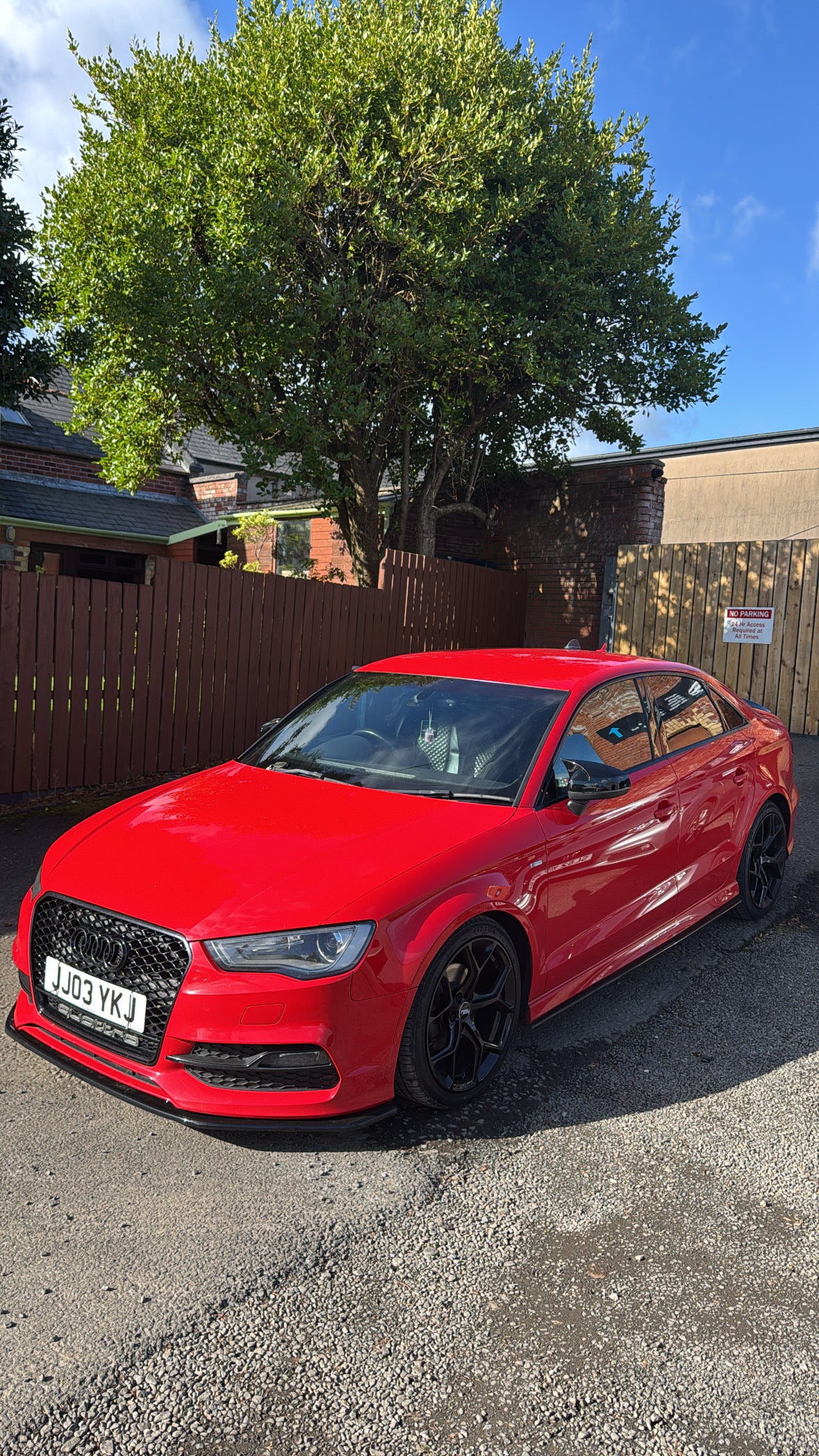 Audi A3 Saloon Front Splitter ( 2013 - 2016 )