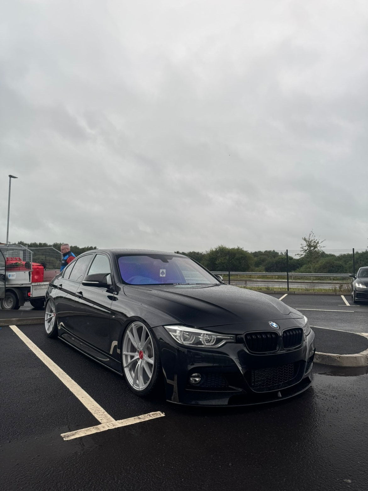 BMW F30 M Sport Front Splitter