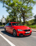 FULL AERO BODY KIT DIFFUSER 00___ IN GLOSS BLACK FOR BMW 3 SERIES F30 M SPORT 2012-2018