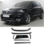 AERO BODY KIT IN GLOSS BLACK FOR VW TIGUAN MK2 R-LINE 2015-2020