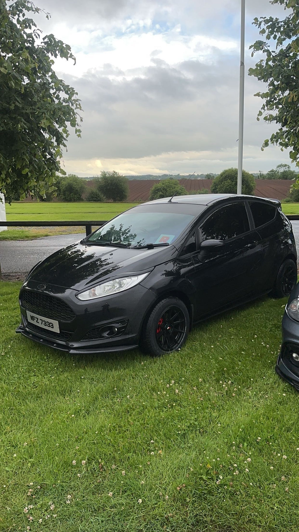 MK7.5 Ford Fiesta Front Splitter
