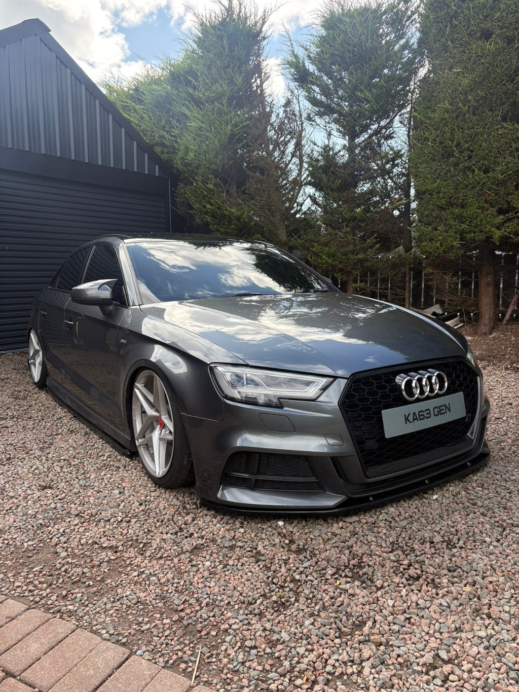 Audi A3/S3 Front Splitter ( 2016 - 2020 )